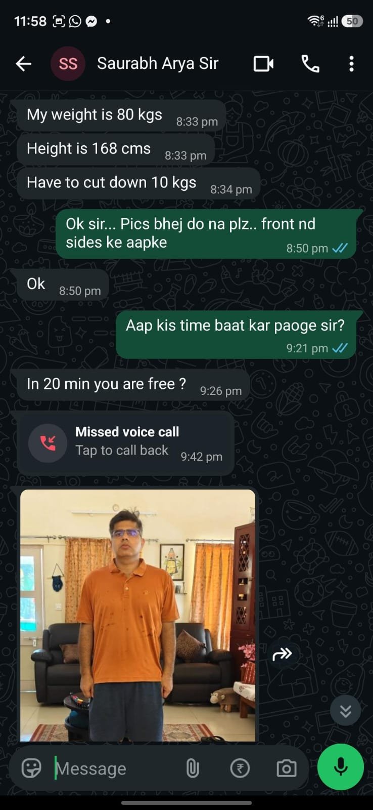 WhatsApp Consultation