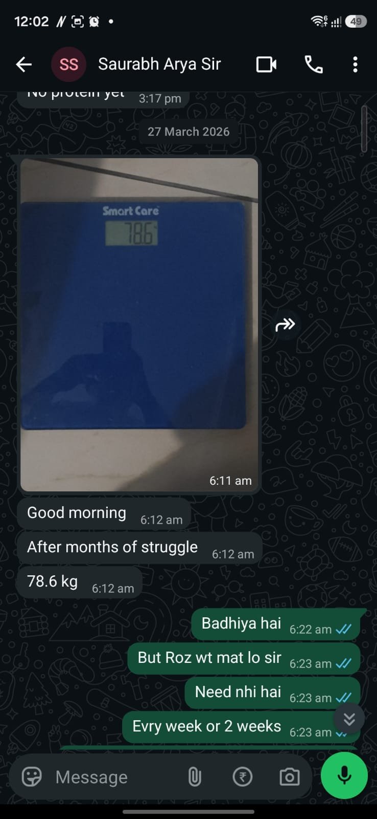 WhatsApp Consultation