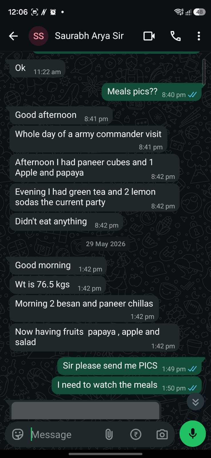 WhatsApp Consultation