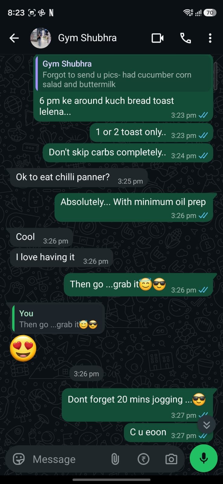 WhatsApp Consultation